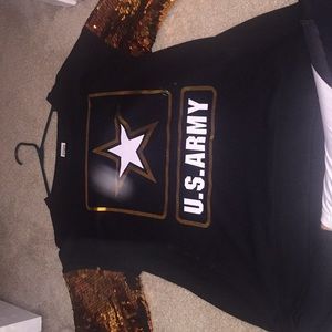 Army bling pullover,.